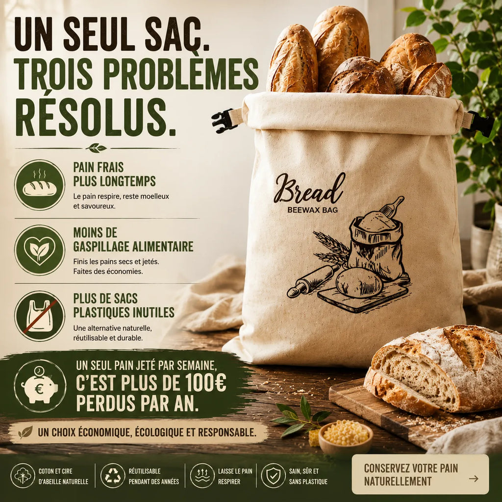 Pack Fournée — sac à pain LoafCare